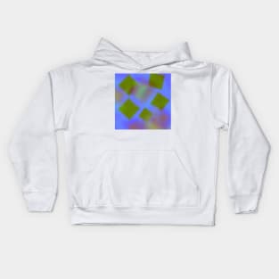 blue red yellow abstract texture Kids Hoodie